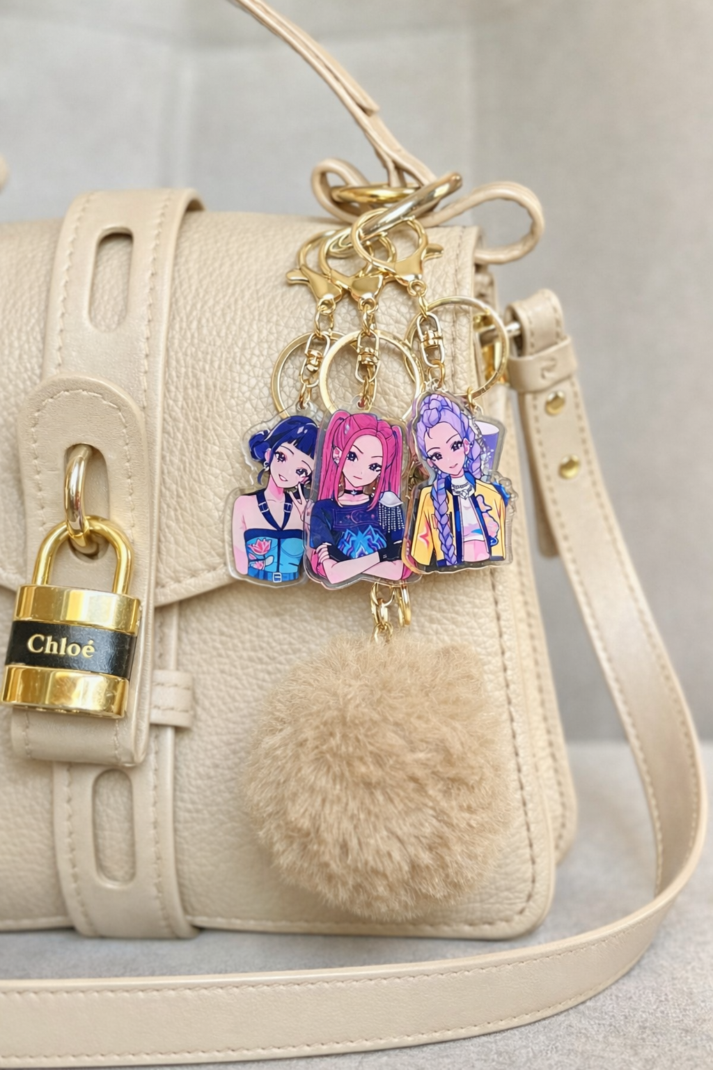 KPop Demon Hunters - Huntrix Keychain Set