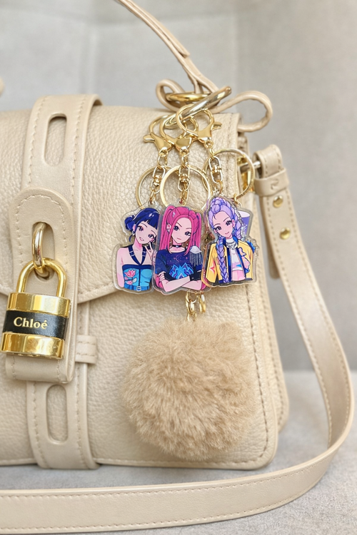 KPop Demon Hunters - Huntrix Keychain Set