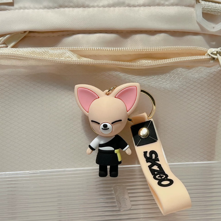 Stray Kids SKZOO Silicone Keychain Set