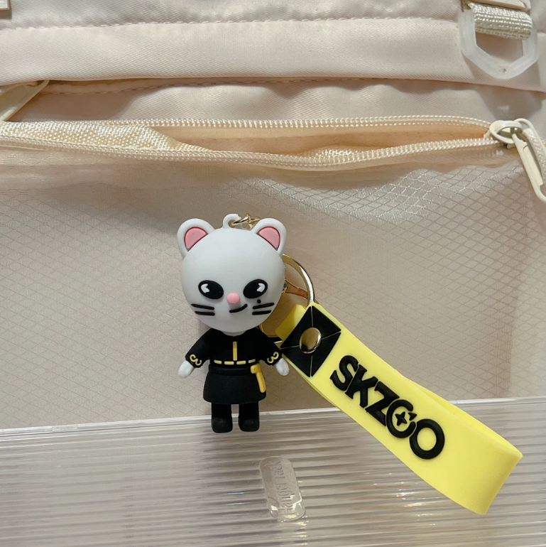 Stray Kids SKZOO Silicone Keychain Set