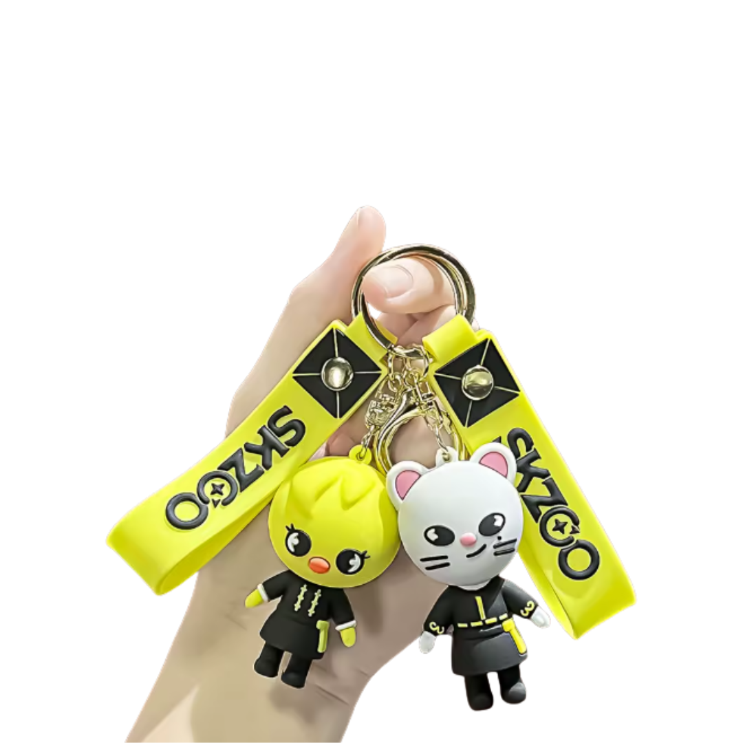 Stray Kids SKZOO Silicone Keychain Set