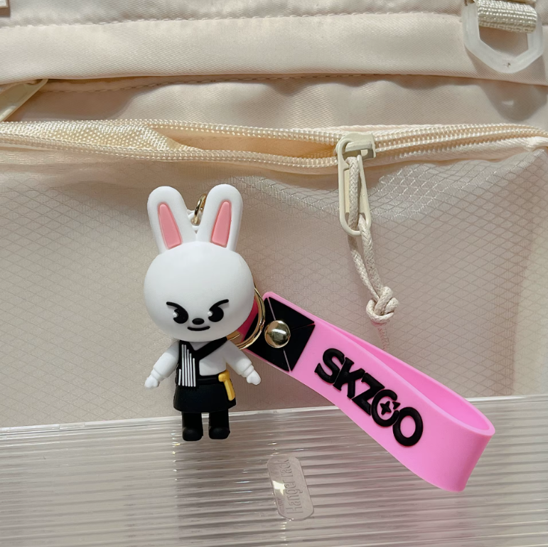 Stray Kids SKZOO Silicone Keychain Set